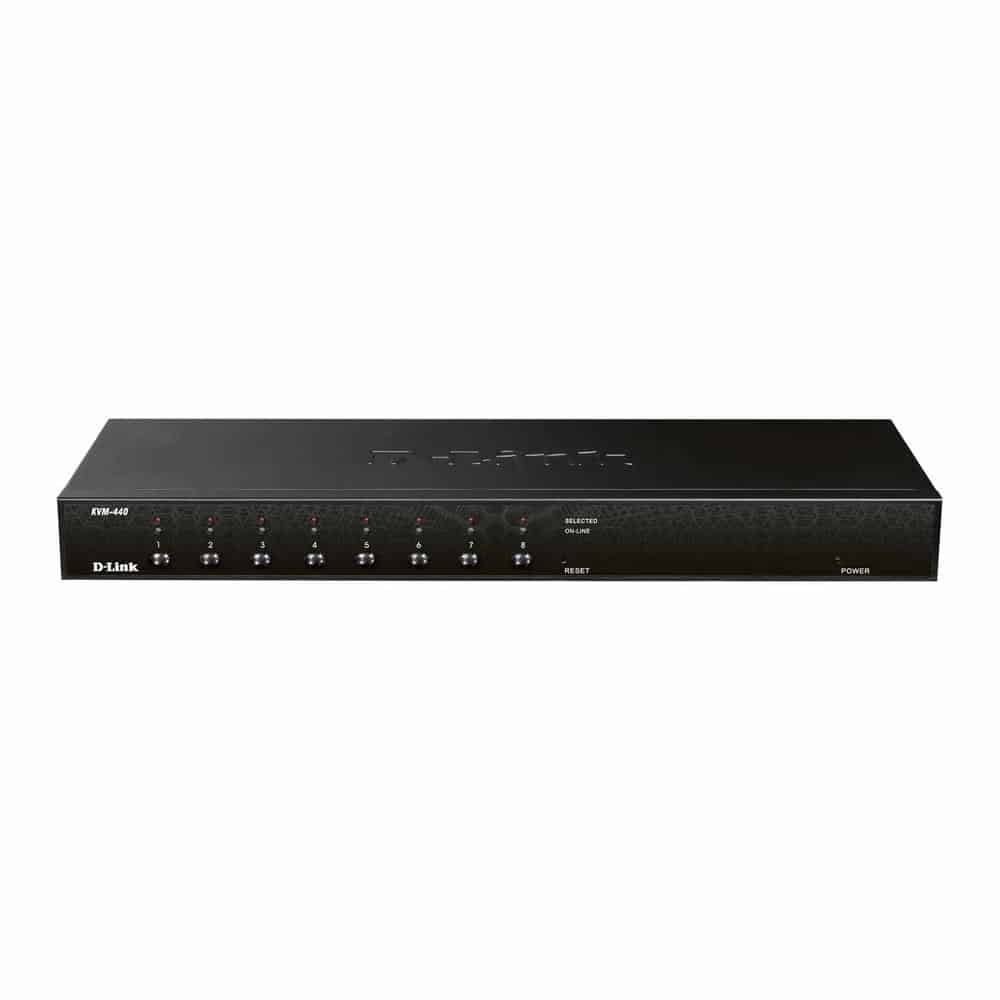 (image for) D-Link 8-Port PS-2 USB VGA Stackable KVM Switch